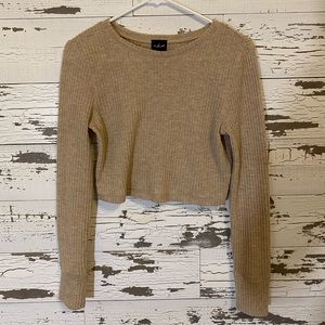 Urban Outfitters Cropped Long Sleeve